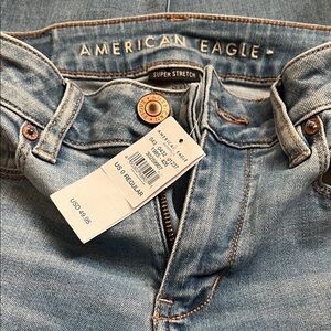 American Eagle Outfitters Light Denim Super Stretch Jeggings
